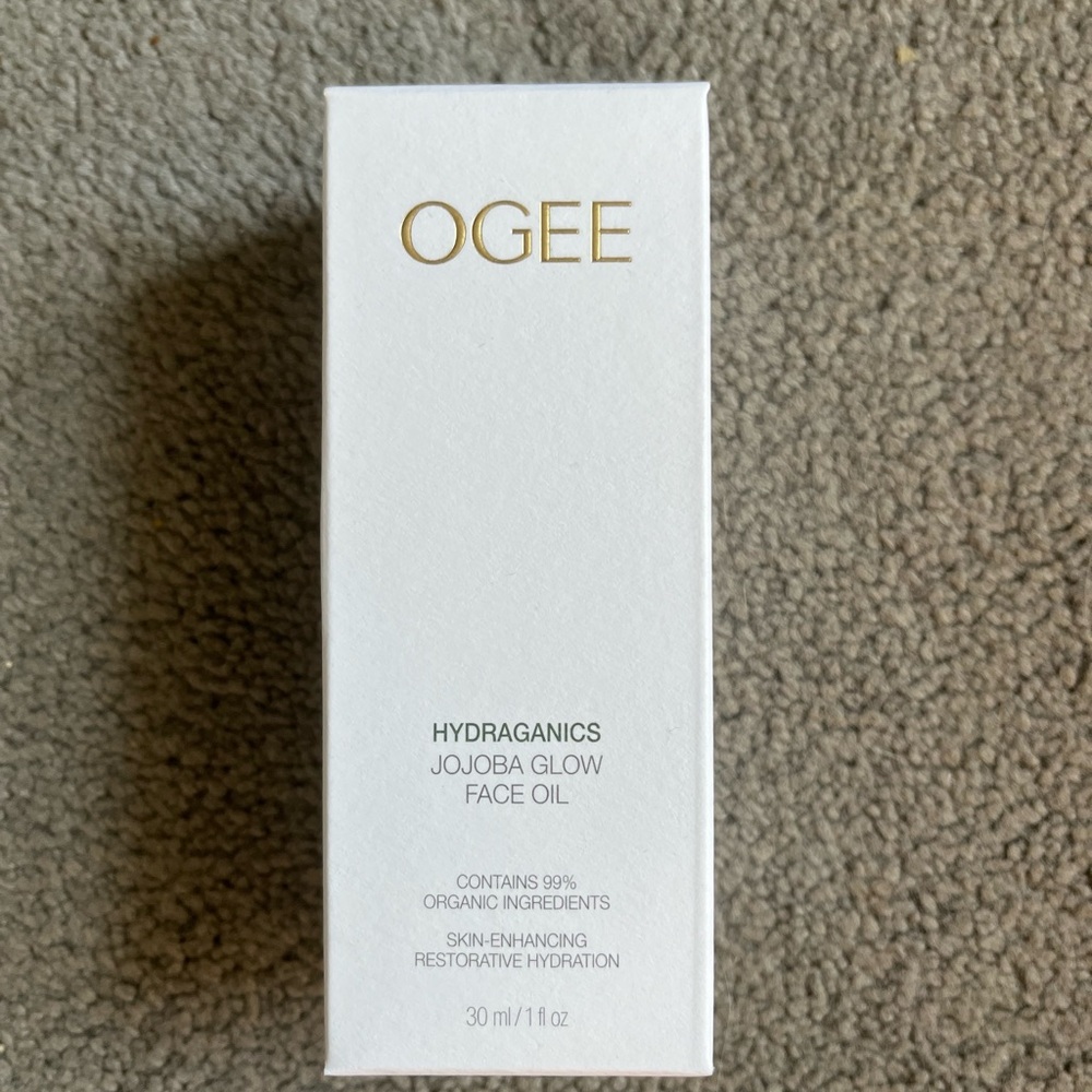 Ogee Jojoba Glow Face Oil - White
